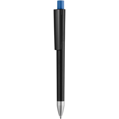 Kugelschreiber 'Cloud solid black color' (Art.-Nr. CA929494) - Druckkugelschreiber, Schaft, Oberteil,...