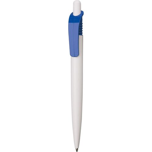 Kugelschreiber 'Viva solid' (Art.-Nr. CA955125) - Druckkugelschreiber mit gebogenem Clip...