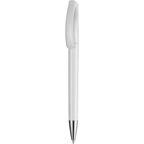 Kugelschreiber 'Tweeter solid Metall' (Art.-Nr. CA966125) - Dreh-Kugelschreiber mit Metallspitze...