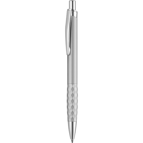 Kugelschreiber 'Tiffany' (Art.-Nr. CA971692) - Metall-Druckkugelschreiber mit Griffzone...