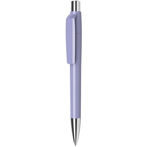 Kugelschreiber `Mirage solid Metall` (Art.-Nr. CA972370) - Druckkugelschreiber, Schaft und Clip in...