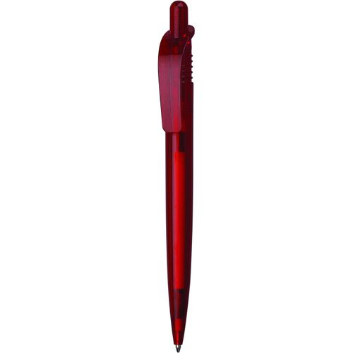 Kugelschreiber 'Viva transparent' (Art.-Nr. CA991992) - Druckkugelschreiber mit gebogenem Clip...