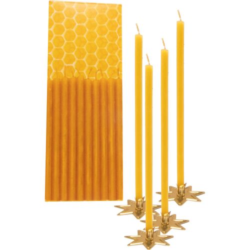 Bienenwachs-Adventslichter (Art.-Nr. CA219224) - Diese hochwertigen Kerzen aus 100%...