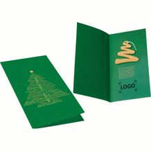 Weihnachtskarte Tannenbaum (grün) (Art.-Nr. CA703900)