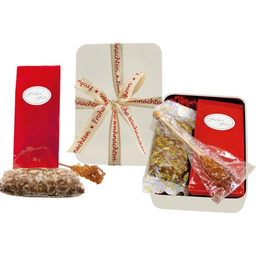 Geschenkbox Teezauber (Art.-Nr. CA983241) - Diese rote Metall-Box enthält alle...