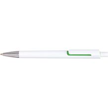 Kugelschreiber MIAMI (grün, weiß) (Art.-Nr. CA058353)