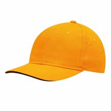 6-Panel-Sandwich-Cap LIBERTY (orange) (Art.-Nr. CA072437)