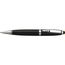 Edelstahl-Kugelschreiber TOUCH DOWN (schwarz, silber) (Art.-Nr. CA088292)