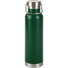 Vakuum-Isolierflasche MILITARY (dunkelgrün) (Art.-Nr. CA102702)