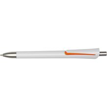 Kugelschreiber OREGON (orange, weiß) (Art.-Nr. CA178454)