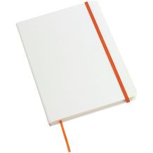 Notizbuch AUTHOR im DIN-A5-Format (orange, weiß) (Art.-Nr. CA197562)