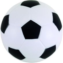 Anti-Stress-Fußball KICK OFF (schwarz / weiß) (Art.-Nr. CA203802)