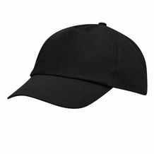 5-Panel-Cap FAVOURITE (Schwarz) (Art.-Nr. CA212221)