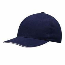 6-Panel-Sandwich-Cap LIBERTY (blau) (Art.-Nr. CA240327)