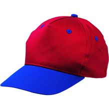 5-Panel-Cap für Kinder CALIMERO (blau, rot) (Art.-Nr. CA243356)
