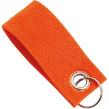 Schlüsselanhänger FELT (orange) (Art.-Nr. CA253343)