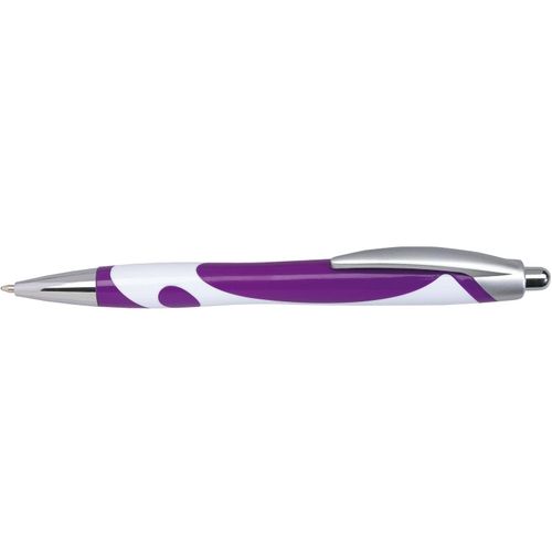 Kugelschreiber MODERN (Art.-Nr. CA274830) - Kugelschreiber MODERN: mit Druckmechanis...