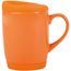 Keramikbecher EASY DAY (orange) (Art.-Nr. CA291492)