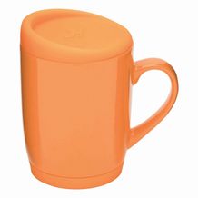 Keramikbecher EASY DAY (orange) (Art.-Nr. CA291492)