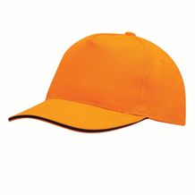 5-Panel-Sandwich-Cap WALK (orange) (Art.-Nr. CA299484)