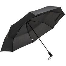 Vollautomatischer Windproof-Taschenschirm MISTRAL (Schwarz) (Art.-Nr. CA304251)