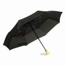 Vollautomatischer Windproof-Taschenschirm STREETLIFE (gelb, schwarz) (Art.-Nr. CA305172)