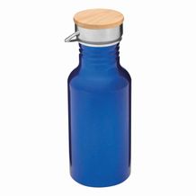 Aluminium Trinkflasche ECO TRANSIT (blau) (Art.-Nr. CA307040)