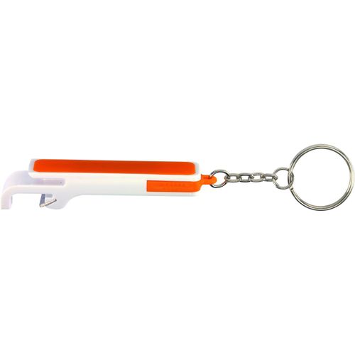 Schlüsselanhänger DOUBLE OPEN (Art.-Nr. CA317914) - Schlüsselanhänger DOUBLE OPEN: mit aus...