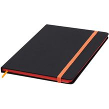 Notizbuch LECTOR im DIN-A5-Format (orange, schwarz) (Art.-Nr. CA323860)