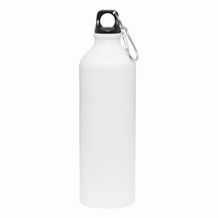 Aluminium-Trinkflasche BIG TRANSIT (weiß) (Art.-Nr. CA330349)