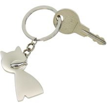 Schlüsselanhänger CAT (silber) (Art.-Nr. CA356581)