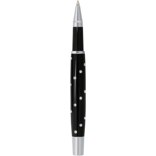 Tintenroller RIGA (Art.-Nr. CA360083) - Metall-Tintenroller RIGA: in schwarzer...