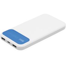 Powerbank SILICON VALLEY (blau, weiß) (Art.-Nr. CA370071)