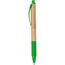 Kugelschreiber BAMBOO RUBBER (braun, grün) (Art.-Nr. CA383170)