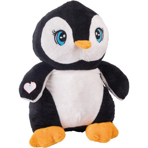 Großer Plüsch-Pinguin SKIPPER (Art.-Nr. CA391934) - Großer Plüsch-Pinguin SKIPPER: mit wei...