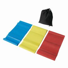 Fitnessbänder-Set GYM HERO (, blau, gelb, rot, schwarz) (Art.-Nr. CA396443)