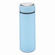 Glas-Trinkflasche ELEGANT DRINK (hellblau) (Art.-Nr. CA420797)