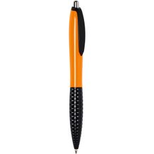 Kugelschreiber JUMP (orange, schwarz) (Art.-Nr. CA458133)