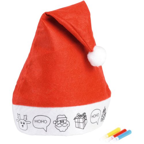 Filz-Weihnachtsmann-Mütze COLOURFUL HAT (Art.-Nr. CA467244) - Filz-Weihnachtsmann-Mütze COLOURFU...