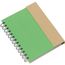 Notizbuch MAGNY (grün, natur) (Art.-Nr. CA495542)