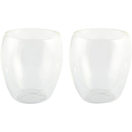 Gläser-Set DRINK LINE S, doppelwandig: 2er Set (Art.-Nr. CA504667) - Gläser-Set DRINK LINE S, doppelwandig...