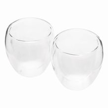 Gläser-Set DRINK LINE S, doppelwandig: 2er Set (transparent) (Art.-Nr. CA504667)