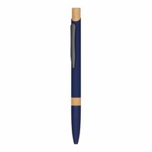 Aluminium-Kugelschreiber BAMBOO SYMPHONY (blau) (Art.-Nr. CA516952)