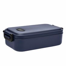 Lunchbox LUNCH TIME (marineblau) (Art.-Nr. CA517863)
