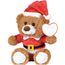 Weihnachts-Teddy KLAUS (braun, rot) (Art.-Nr. CA520564)