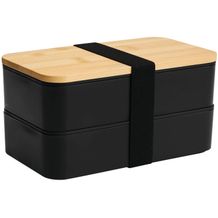 Lunchbox DOUBLE LEVEL (Schwarz) (Art.-Nr. CA541123)