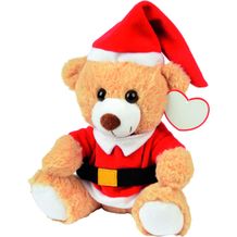 Weihnachts-Teddy NOEL (braun / rot) (Art.-Nr. CA546045)