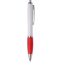 Kugelschreiber SWAY (rot, weiß) (Art.-Nr. CA553910)