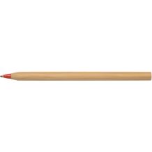 Bambus Kugelschreiber ESSENTIAL (braun, rot) (Art.-Nr. CA559204)