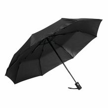 Vollautomatischer Windproof-Taschenschirm PLOPP (Schwarz) (Art.-Nr. CA561617)